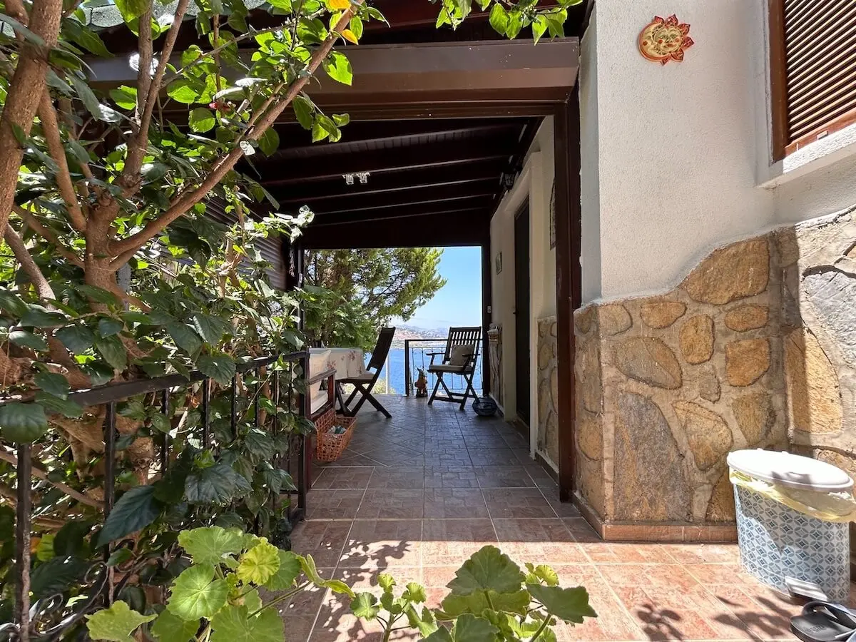 Large terrace